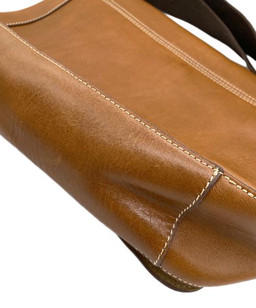 MULBERRY（マルベリー）MULBERRY (マルベリー) フラップショルダーバッグ ブラウンの古着・服飾アイテム