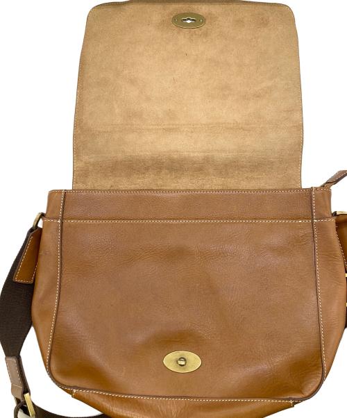 MULBERRY（マルベリー）MULBERRY (マルベリー) フラップショルダーバッグ ブラウンの古着・服飾アイテム