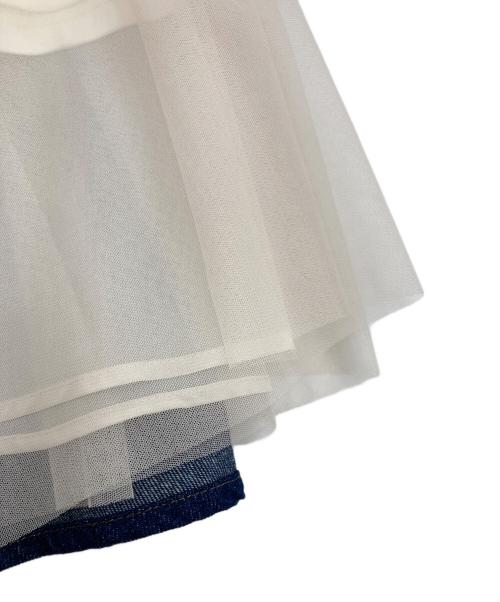 Resexxy（リゼクシー）Resexxy (リゼクシー) チュールボリュームスカート インディゴ サイズ:FREEの古着・服飾アイテム