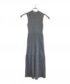 anuansアニュアンス）の古着「ニットワンピース」｜グレー