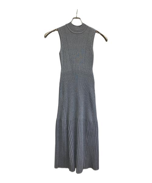anuans（アニュアンス）anuans (アニュアンス) ニットワンピース グレー サイズ:Sの古着・服飾アイテム