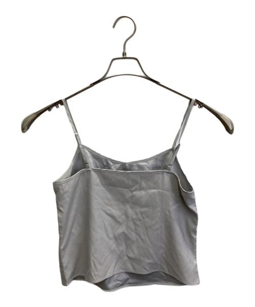 Snidel（スナイデル）Snidel (スナイデル) ノースリフリルブラウス ブルー サイズ:FREEの古着・服飾アイテム