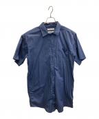 MM6 Maison Margielaエムエムシックスメゾンマルジェラ）の古着「S/S Shirt」｜ネイビー