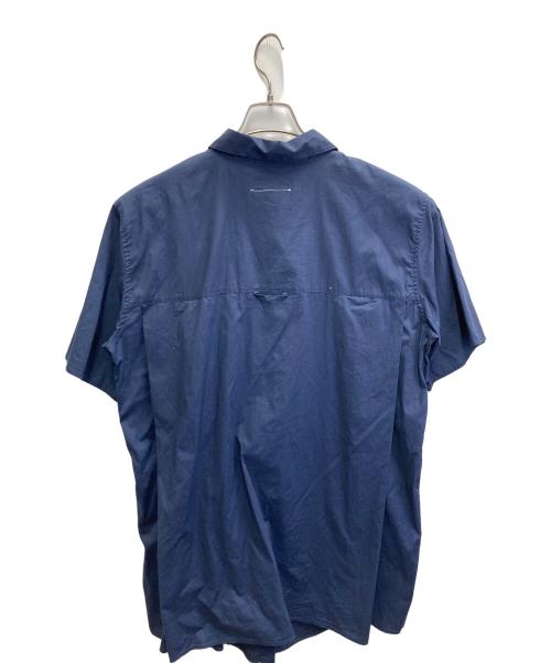 MM6 Maison Margiela（エムエムシックスメゾンマルジェラ）MM6 Maison Margiela (エムエムシックスメゾンマルジェラ) S/S Shirt ネイビー サイズ:1の古着・服飾アイテム