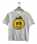 A BATHING APE×SESAME STREETア ベイシング エイプ×セサミストリート）の古着「プリントTシャツ」｜ホワイト