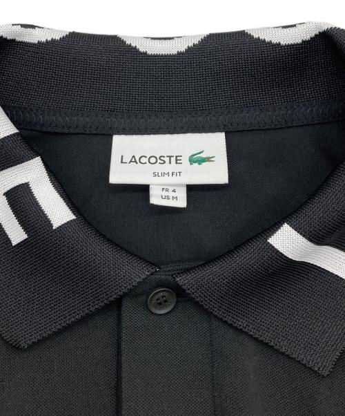 LACOSTE（ラコステ）LACOSTE (ラコステ) ポロシャツ ブラック サイズ:Mの古着・服飾アイテム