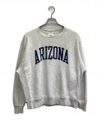 Champion REVERSE WEAVEチャンピオン リバース ウィーブ）の古着「カレッジロゴ プリントスウェット」｜グレー
