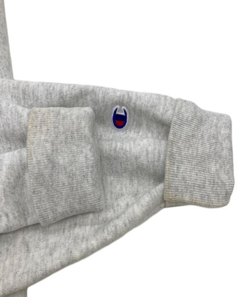 Champion REVERSE WEAVE（チャンピオン リバース ウィーブ）Champion REVERSE WEAVE (チャンピオン リバース ウィーブ) カレッジロゴ プリントスウェット グレー サイズ:Lの古着・服飾アイテム