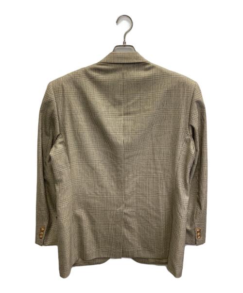 BROOKS BROTHERS（ブルックスブラザーズ）BROOKS BROTHERS (ブルックスブラザーズ) 千鳥格子柄 テーラードジャケット ブラウン サイズ:39の古着・服飾アイテム