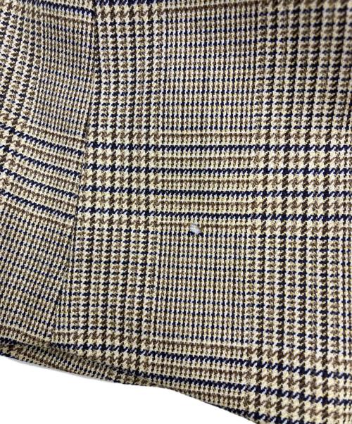 BROOKS BROTHERS（ブルックスブラザーズ）BROOKS BROTHERS (ブルックスブラザーズ) 千鳥格子柄 テーラードジャケット ブラウン サイズ:39の古着・服飾アイテム