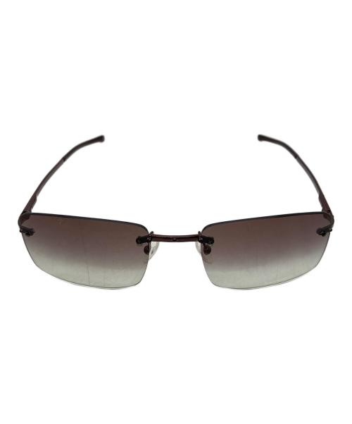 GUCCI（グッチ）GUCCI (グッチ) リムレスサングラス パープル サイズ:SIZE 52□19 130の古着・服飾アイテム