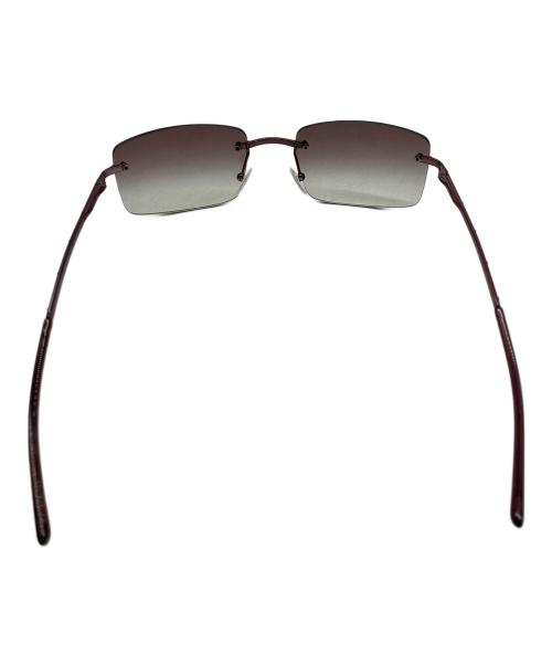 GUCCI（グッチ）GUCCI (グッチ) リムレスサングラス パープル サイズ:SIZE 52□19 130の古着・服飾アイテム