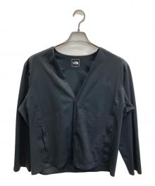 THE NORTH FACE（ザ ノース フェイス）の古着「テックラウンジカーディガン」｜ブラック