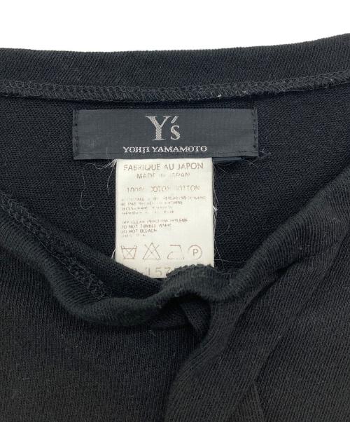Y's（ワイズ）Y's (ワイズ) ノースリーブカットソー ブラック サイズ:3の古着・服飾アイテム