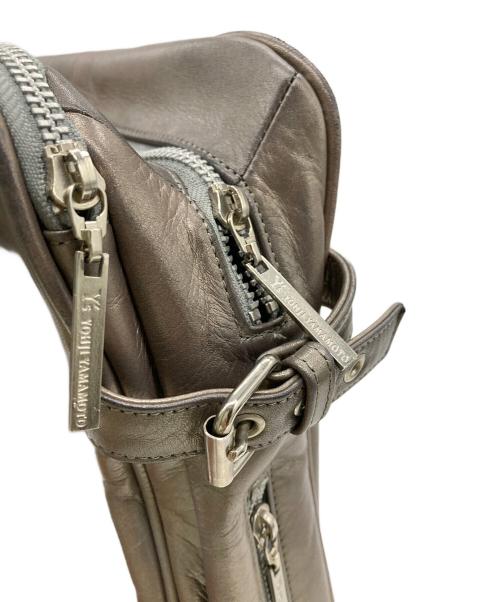 Y's（ワイズ）Y's (ワイズ) オールド ハンドバッグ グレージュの古着・服飾アイテム