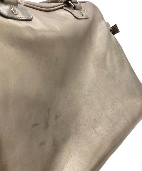 Y's（ワイズ）Y's (ワイズ) オールド ハンドバッグ グレージュの古着・服飾アイテム