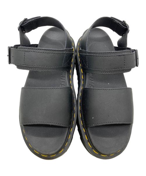 Dr.Martens（ドクターマーチン）Dr.Martens (ドクターマーチン) アンクルストラップサンダル ブラック サイズ:37の古着・服飾アイテム