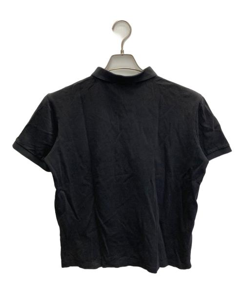 PRADA（プラダ）PRADA (プラダ) トライアングルロゴ ポロシャツ ブラック サイズ:Sの古着・服飾アイテム