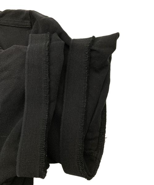 PRADA（プラダ）PRADA (プラダ) トライアングルロゴ ポロシャツ ブラック サイズ:Sの古着・服飾アイテム