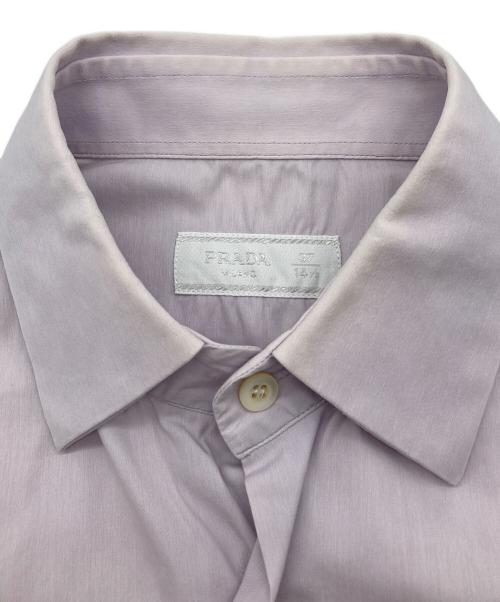 PRADA（プラダ）PRADA (プラダ) ドレスシャツ パープル サイズ:37の古着・服飾アイテム