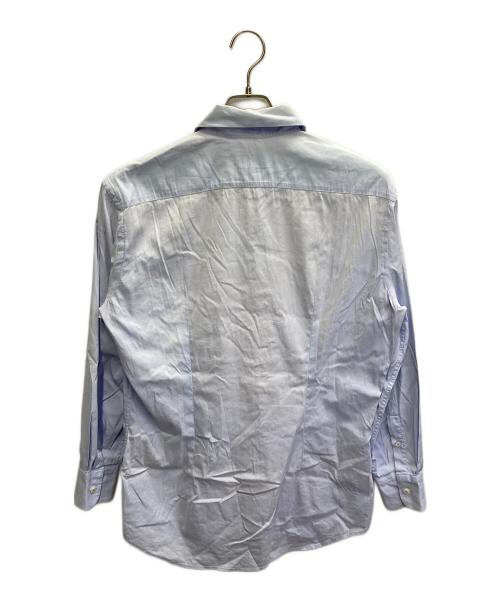 PRADA（プラダ）PRADA (プラダ) ドレスシャツ ブルー サイズ:37の古着・服飾アイテム