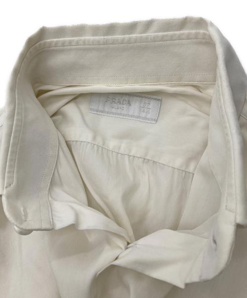 PRADA（プラダ）PRADA (プラダ) ドレスシャツ ホワイト サイズ:37の古着・服飾アイテム