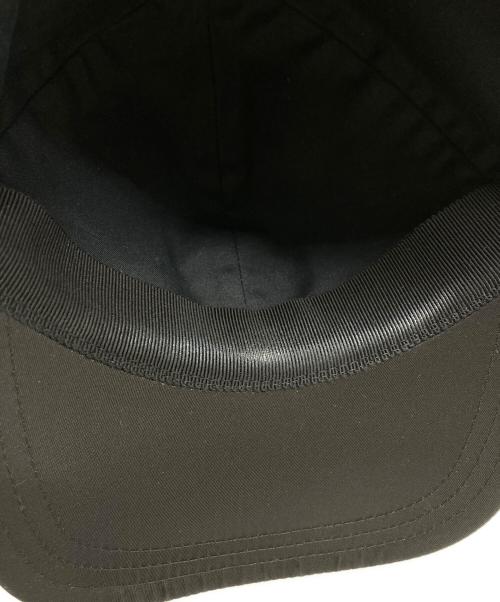 PRADA（プラダ）PRADA (プラダ) ベースボールキャップ ブラック サイズ:Mの古着・服飾アイテム