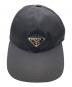 PRADA (プラダ) ベースボールキャップ ブラック サイズ:M：25000円
