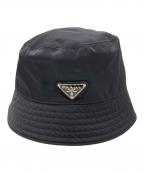 PRADAプラダ）の古着「バケットハット」｜ブラック
