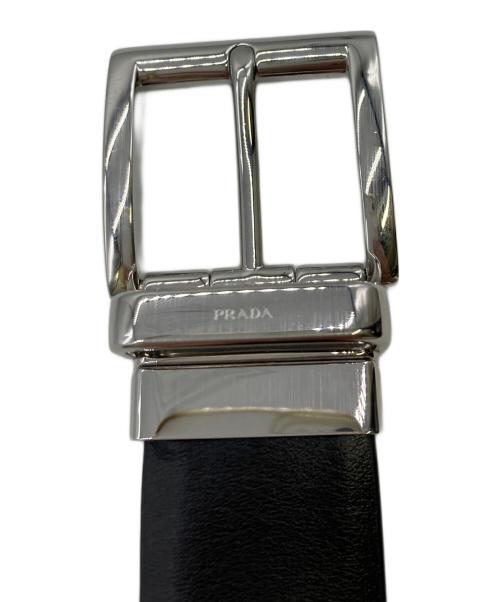 PRADA（プラダ）PRADA (プラダ) ベルト ブラック サイズ:SIZE 75/30の古着・服飾アイテム
