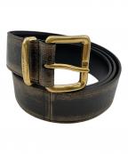 MIU MIUミュウミュウ）の古着「ナッパレザー ベルト」｜ブラウン