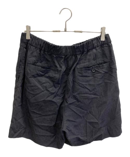 Bshop（ビショップ）Bshop (ビショップ) 078 CITE ワイドイージーショートパンツ ブラック サイズ:Lの古着・服飾アイテム