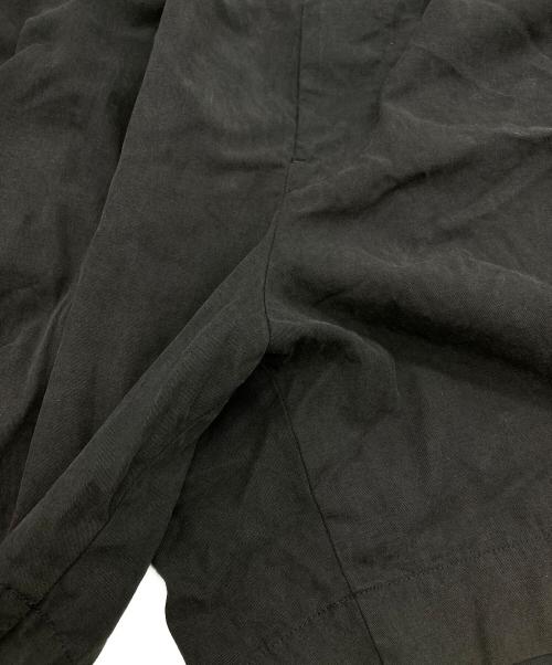 Bshop（ビショップ）Bshop (ビショップ) 078 CITE ワイドイージーショートパンツ ブラック サイズ:Lの古着・服飾アイテム