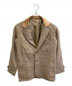 WILLIAM BARRYウィリアムバリー）の古着「ヴィンテージ2Bブレザー」｜ブラウン