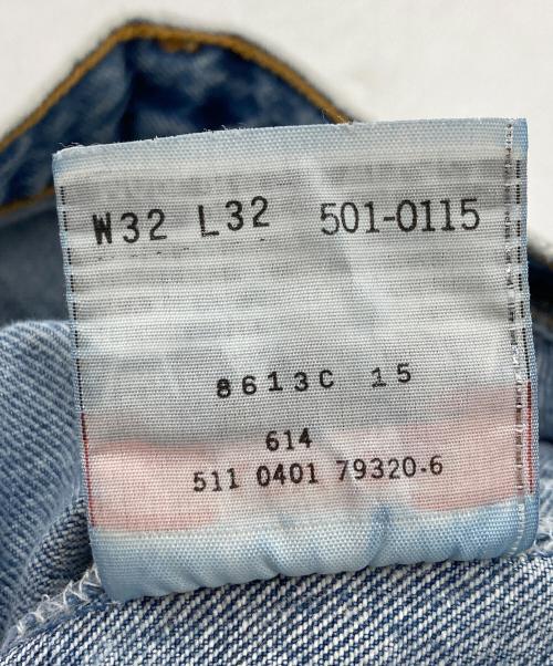 LEVI'S（リーバイス）LEVI'S (リーバイス) 501-0115【USA製】 インディゴ サイズ:W32×L32の古着・服飾アイテム