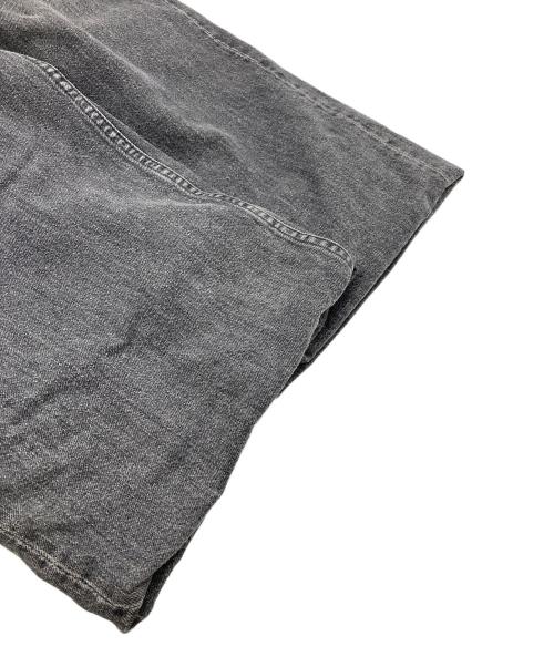 DAIRIKU（ダイリク）DAIRIKU (ダイリク) DOCKING WIDE STRAIGHT DENIM PANTS ブラック サイズ:27の古着・服飾アイテム