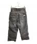 DAIRIKU (ダイリク) DOCKING WIDE STRAIGHT DENIM PANTS ブラック サイズ:27：36000円