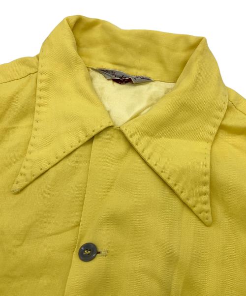 PETERS（ペータース）Peters (ペータース) ヴィンテージシャツ イエロー サイズ:15の古着・服飾アイテム