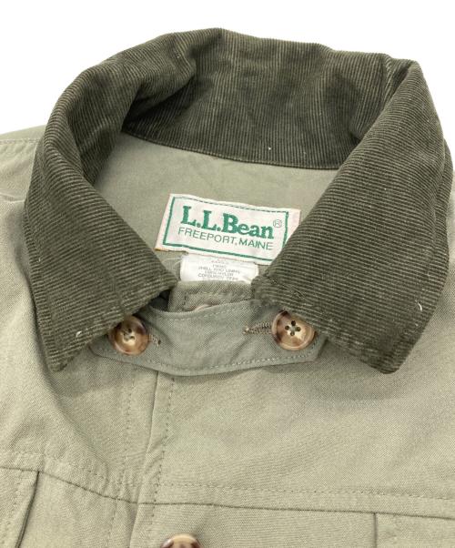 L.L.Bean（エルエルビーン）L.L.Bean (エルエルビーン) 80s フォレストキーパージャケット【USA製】 カーキ サイズ:Ｍの古着・服飾アイテム