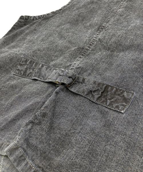 SUGAR CANE（シュガーケーン）SUGAR CANE (シュガーケーン) lot 599 ワークベスト グレー×ネイビー サイズ:38の古着・服飾アイテム