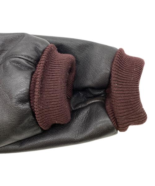 L.L.Bean（エルエルビーン）L.L.Bean (エルエルビーン) 80s A-2型 レザージャケット【USA製】 ブラウン サイズ:36の古着・服飾アイテム