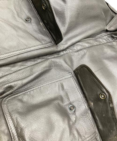 L.L.Bean（エルエルビーン）L.L.Bean (エルエルビーン) 80s A-2型 レザージャケット【USA製】 ブラウン サイズ:36の古着・服飾アイテム