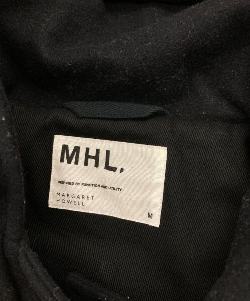 MHL（エムエイチエル）MHL (エムエイチエル) ダッフルコート ブラック サイズ:Mの古着・服飾アイテム