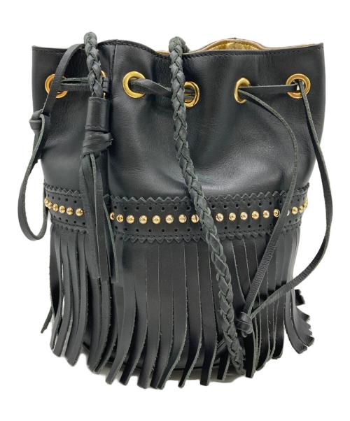 J&M DAVIDSON（ジェイ＆エム デヴィッドソン）J&M DAVIDSON (ジェイ＆エム デヴィッドソン) Carnival Mini /スタッズショルダーバッグ ブラックの古着・服飾アイテム