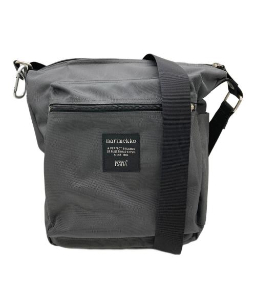 marimekko（マリメッコ）marimekko (マリメッコ) PAL ショルダーバッグ グレーの古着・服飾アイテム
