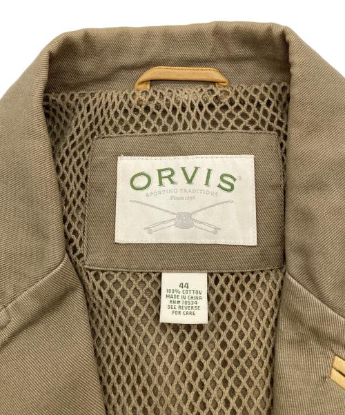 orvis（オービス）ORVIS (オービス) フィッシングテーラードジャケット カーキ サイズ:44の古着・服飾アイテム