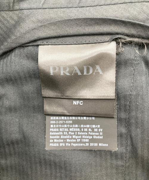 PRADA（プラダ）PRADA (プラダ) CHINO PANTS ブラック サイズ:46の古着・服飾アイテム