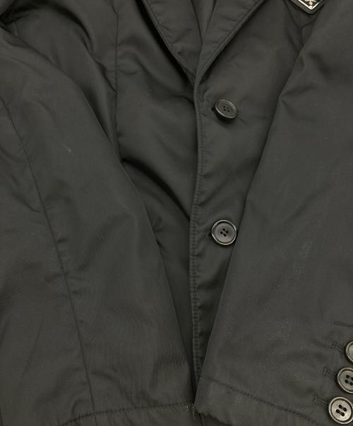 PRADA（プラダ）PRADA (プラダ) Re-Nylon シングルブレストジャケット ブラック サイズ:44の古着・服飾アイテム