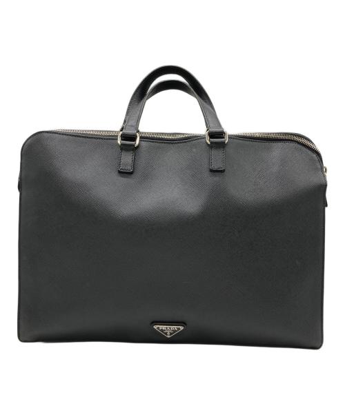 PRADA（プラダ）PRADA (プラダ) ブリーフケース ブラックの古着・服飾アイテム