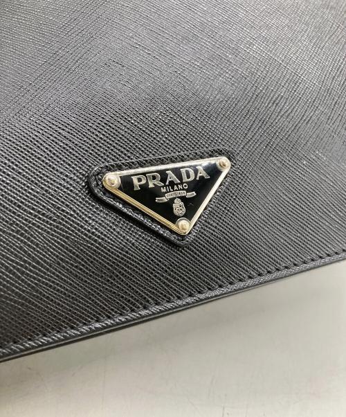 PRADA（プラダ）PRADA (プラダ) ブリーフケース ブラックの古着・服飾アイテム